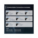 EWENT Cargador Universal Portatil Automatico 45W Con 8 Clavijas EW3963