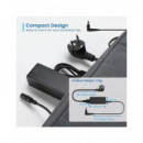 EWENT Cargador Universal Portatil Automatico 45W Con 8 Clavijas EW3963