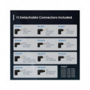 EWENT Cargador Universal Portatil Automatico 90W Con 11 Clavijas EW3969