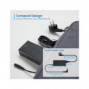 EWENT Cargador Universal Portatil Automatico 90W Con 11 Clavijas EW3969