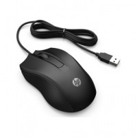 HP Raton Optico Con Cable Usb 105 negro