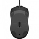 HP Raton Optico Con Cable Usb 105 negro