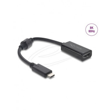 DELOCK Cable Adaptador Tipo C/m a Hdmi/h 8K 61085