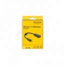 DELOCK Cable Adaptador Tipo C/m a Hdmi/h 8K 61085