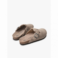 Zuecos GENUINS Riva Velour Beige