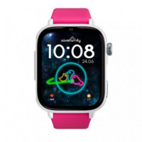 SAVEFAMILY SAVEWATCH PLUS 2 BLANCO + CORREA ROSA