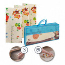 Alfombra de Juegos Reversible Trendy 8908 Zebra/jirafa 180×120 Cm. MS