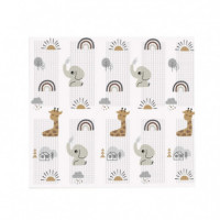 Alfombra de Juegos Reversible Fancy 8911 Elefante 180×200 Cm. MS