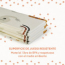 Alfombra de Juegos Reversible Fancy 8904 Globos/animales 180X200 Cm. MS