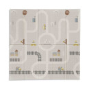 Alfombra de Juegos Reversible Trendy 8917 Animal Gris 120×120 Cm. MS