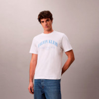 Camiseta con Logo Nyc Bordado  CALVIN KLEIN