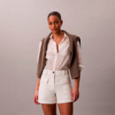 Shorts de trabajo de sarga de algodón