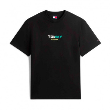 Camiseta Tommy Jeans con estampado en la espalda