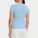 Camiseta de Corte Slim con Logo  TOMMY HILFIGER