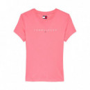 Camiseta de Corte Slim con Logo  TOMMY HILFIGER