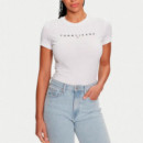 Camiseta de Corte Slim con Logo  TOMMY HILFIGER