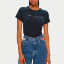 Camiseta de Corte Slim con Logo  TOMMY HILFIGER