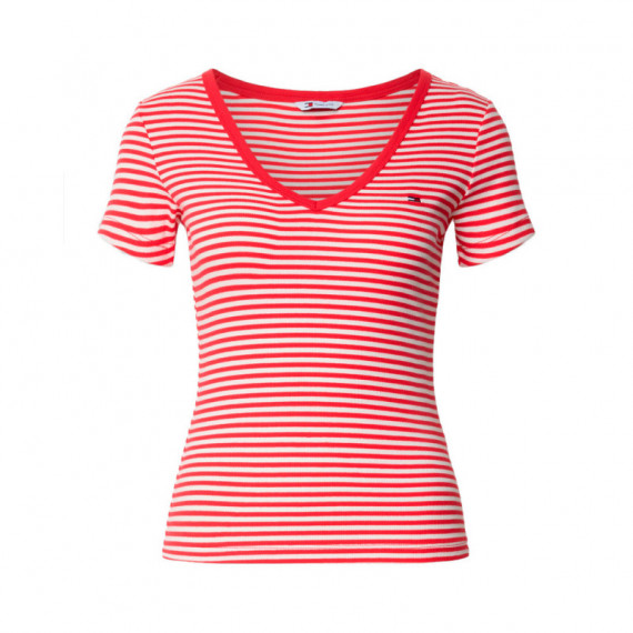 Camiseta Essential con Cuello de Pico  TOMMY HILFIGER
