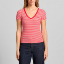 Camiseta Essential con Cuello de Pico  TOMMY HILFIGER