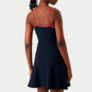 Vestido de tiras con logotipo