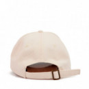 Gorra con logo bordado