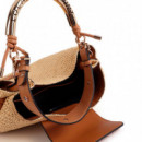 Bolso Shopper 1981 Efecto Rafia  LOLA CASADEMUNT