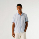 Camisa teñida en prenda