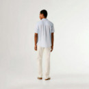 Camisa teñida en prenda