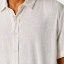 Camisa teñida en prenda