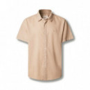 Camisa teñida en prenda