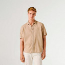 Camisa teñida en prenda