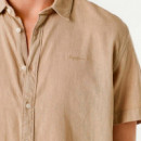 Camisa teñida en prenda