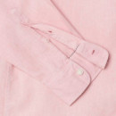 Camisa teñida en prenda fit regular