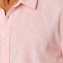 Camisa teñida en prenda