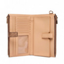 Cartera Laurel Ii Doble Zip  GUESS