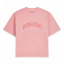 Camiseta de corte boxy con estampado