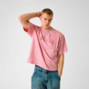 Camiseta de corte boxy con estampado