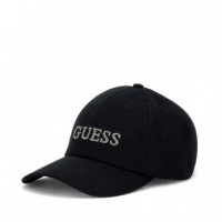 Gorra Plain Gabardine Baseball  GUESS
