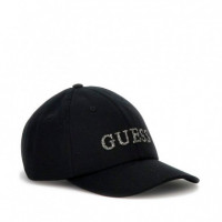 Gorra Plain Gabardine Baseball  GUESS