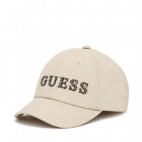 Gorra Plain Gabardine Baseball  GUESS