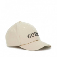Gorra Plain Gabardine Baseball  GUESS