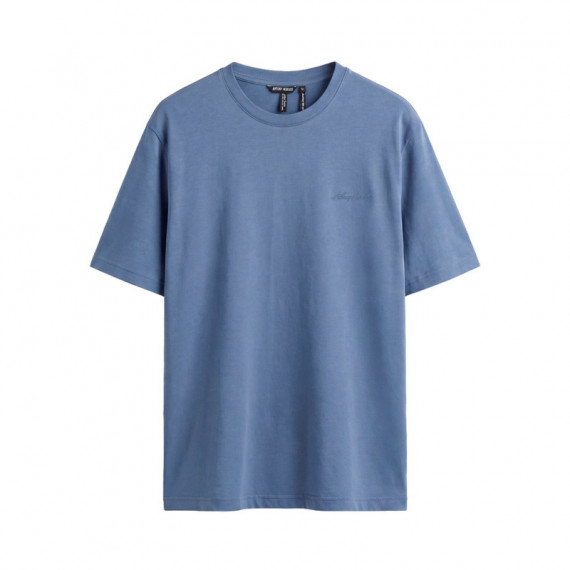 Camiseta De Cuello Redondo Super Slim Fit En Algodón Modal Con Logotipo