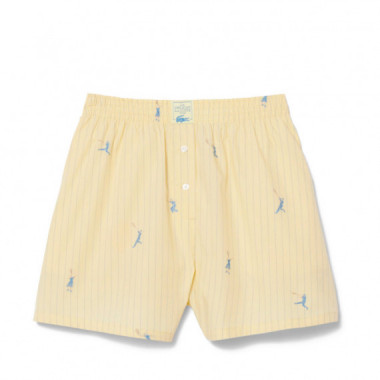 Pantal&oacute;n corto tipo b&oacute;xer de jacquard de popel&iacute;n de algod&oacute;n