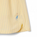 Pantalón corto tipo bóxer de jacquard de popelín de algodón