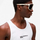 Camiseta de tirantes con logotipo