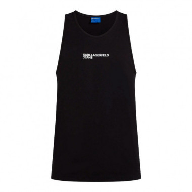 Camiseta de tirantes con logotipo