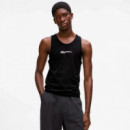 Camiseta de tirantes con logotipo