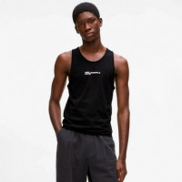 Camiseta de tirantes con logotipo