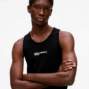 Camiseta de tirantes con logotipo