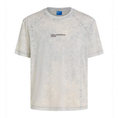 Camiseta holgada con efecto lavado